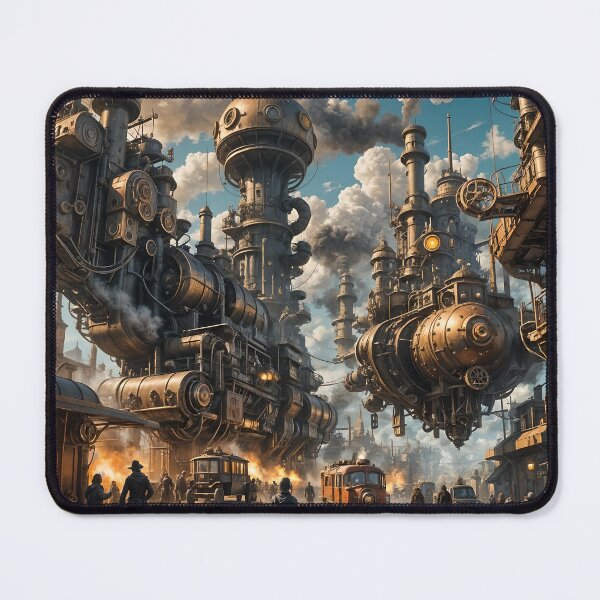 Item preview, Steampunk town designed and sold by worldimagine91.