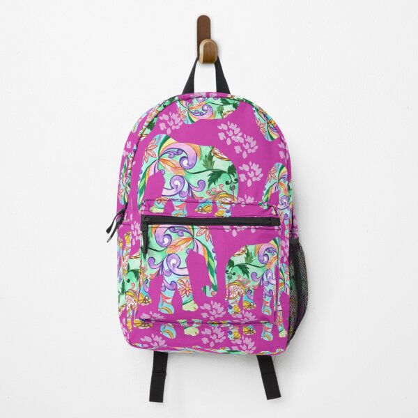 Item preview, Magenta Elephant herd  designed and sold by SharonVallis.