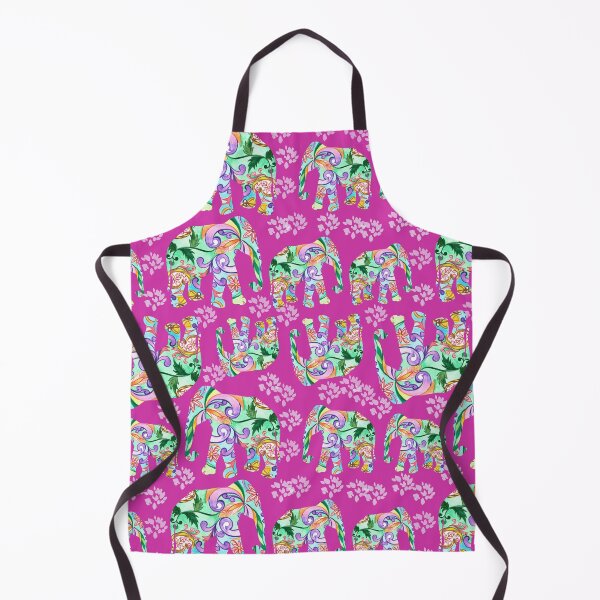 Item preview, Magenta Elephant herd designed and sold by SharonVallis.