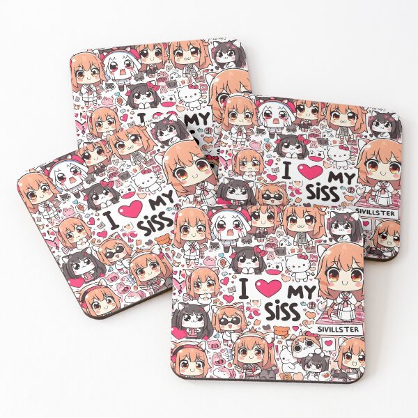 Item preview, I love My Sis Pattern 3.0 designed and sold by StickyGuys.