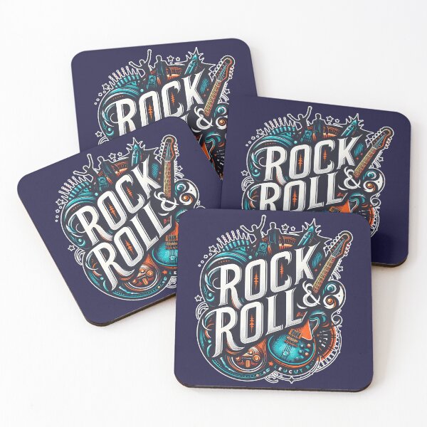 Item preview, Vibrant Rock 'n' Roll Graphic | Classic Rock 'n' Roll Artwork designed and sold by HeeShirt.