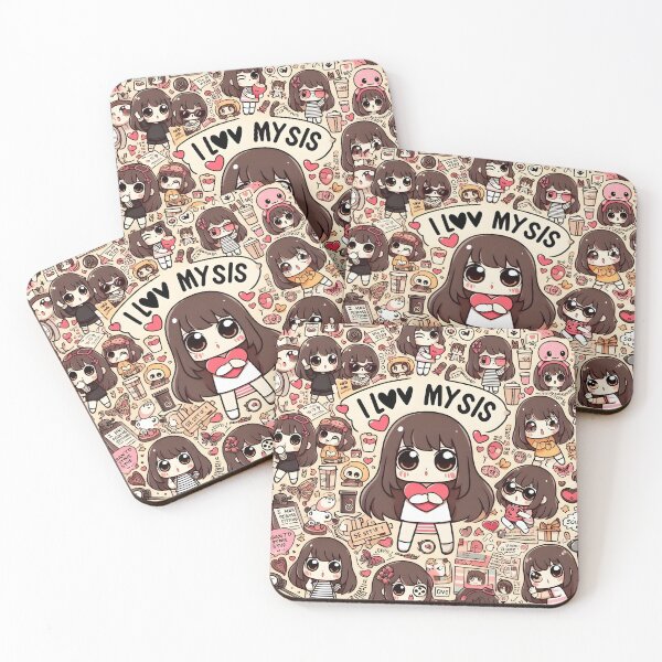 Item preview, I love My Sis Pattern 4.0 designed and sold by StickyGuys.