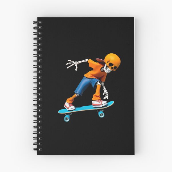 Item preview, Skateboarding Skeleton – Halloween Vibes designed and sold by fulldreamer2021.