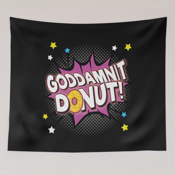 Item preview, Dungeon Crawler Carl Goddamnit Donut designed and sold by FYS-Arte-Style.