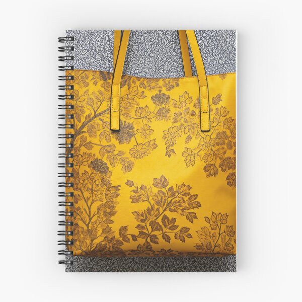 Item preview, Golden Floral Tote Bag on Textured Background designed and sold by ZenOfAIarts.