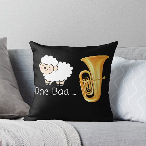 Item preview, Musician Humor One Baa Tuba Funny Brass Player Gift designed and sold by Ceramic Scripture.