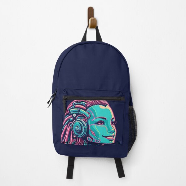 Item preview, Pixel Art Neon Cyber Girl Portrait #15 designed and sold by captainglondo.