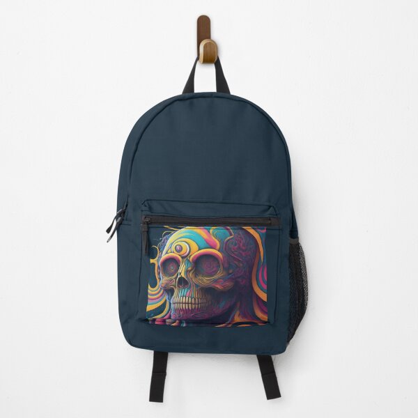 Item preview, Psychedelic Skull designed and sold by ForceInept's Shop.