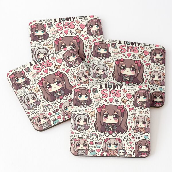 Item preview, I love My Sis Pattern 7.0 designed and sold by StickyGuys.