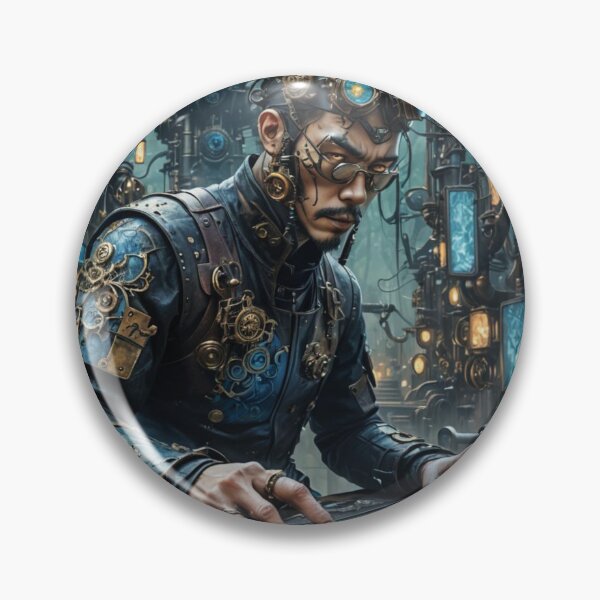 Item preview, Visionary at the Control Panel designed and sold by ZenOfAIarts.