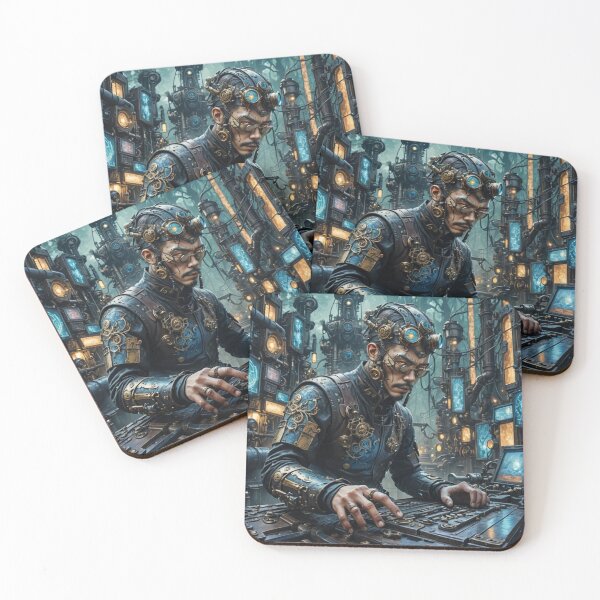 Item preview, Visionary at the Control Panel designed and sold by ZenOfAIarts.