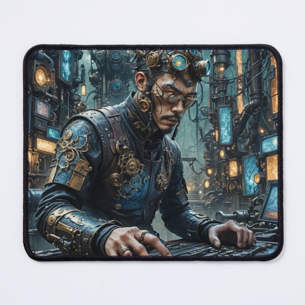 Item preview, Visionary at the Control Panel designed and sold by ZenOfAIarts.