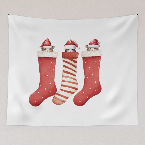 Item preview, JOLLY ANIMALS STOCKINGS by Monika Strigel designed and sold by SunlightStudios.
