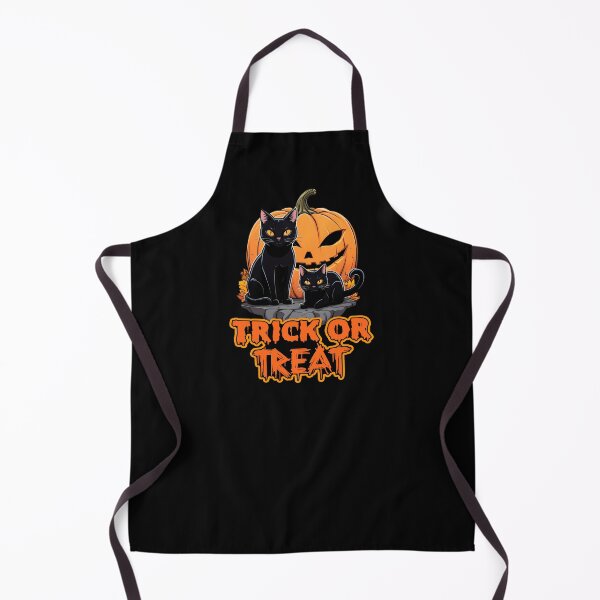 Item preview, Cats & pumpkin trick or treat designed and sold by CharmSpell.