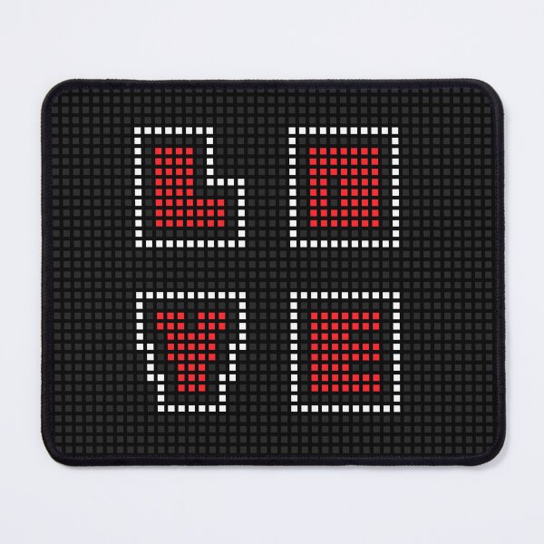 Item preview, Love (LED Pixel Sign) designed and sold by Awakened-Pixels.
