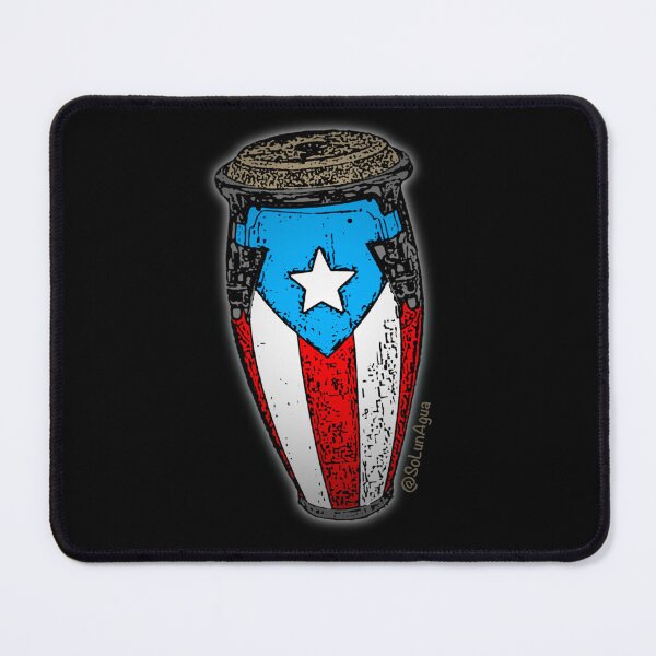 Item preview, Puerto Rican Flag Conga Drum designed and sold by SoLunAgua ..