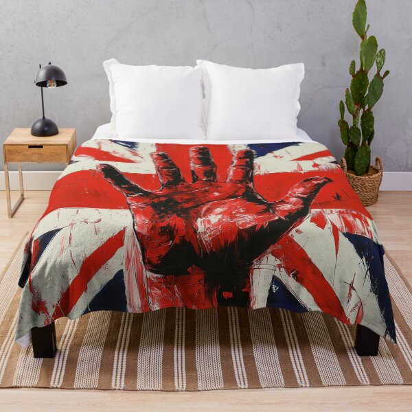 Item preview, Union Jack, Red Hand designed and sold by RuleAlbion.