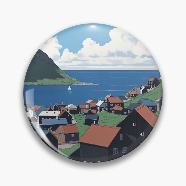 Item preview, Faroe Islands | Anime style designed and sold by ComicsFactory.