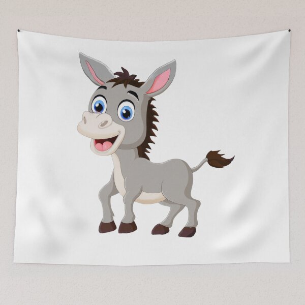Item preview, Donkey Cartoon designed and sold by PaintedbyCarol.