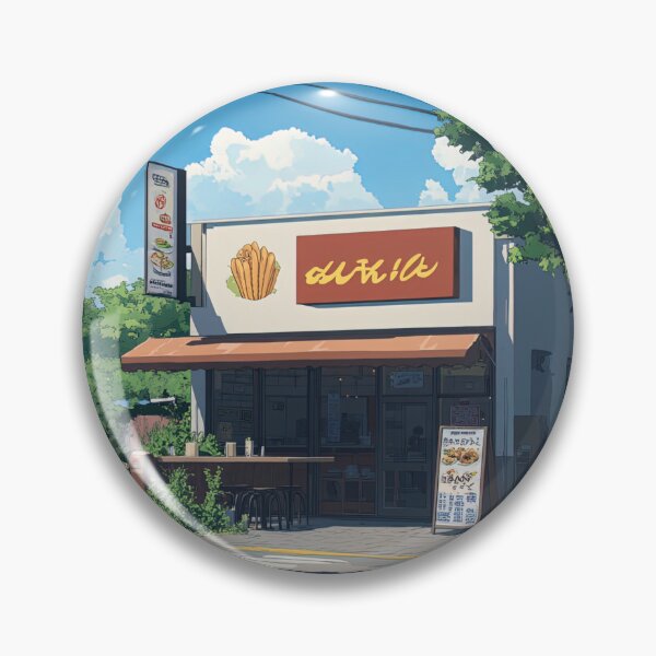 Item preview, Fast food restaurant  | Anime style designed and sold by ComicsFactory.