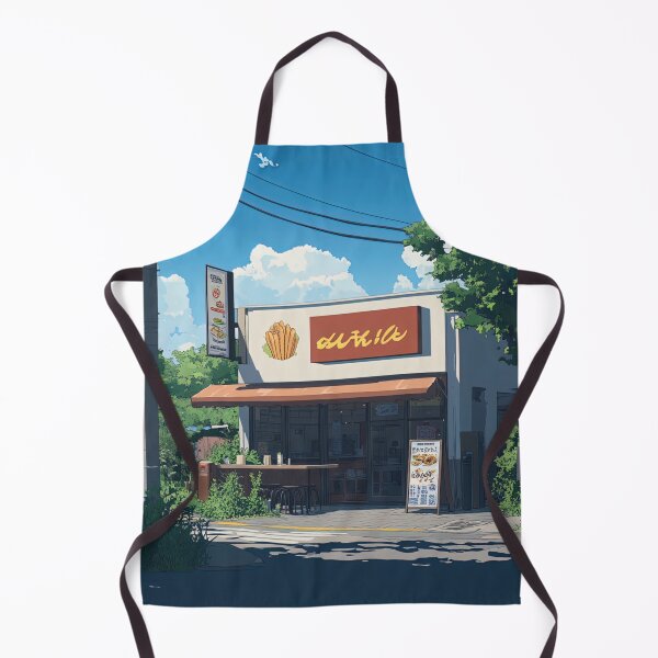 Item preview, Fast food restaurant | Anime style designed and sold by ComicsFactory.