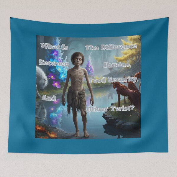Item preview, What is the difference between famine, food security and Oliver Twist? designed and sold by NtoikeShop123.