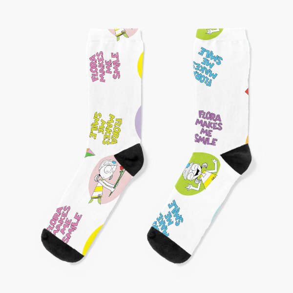 FLORA MAKES ME SMILE Socks