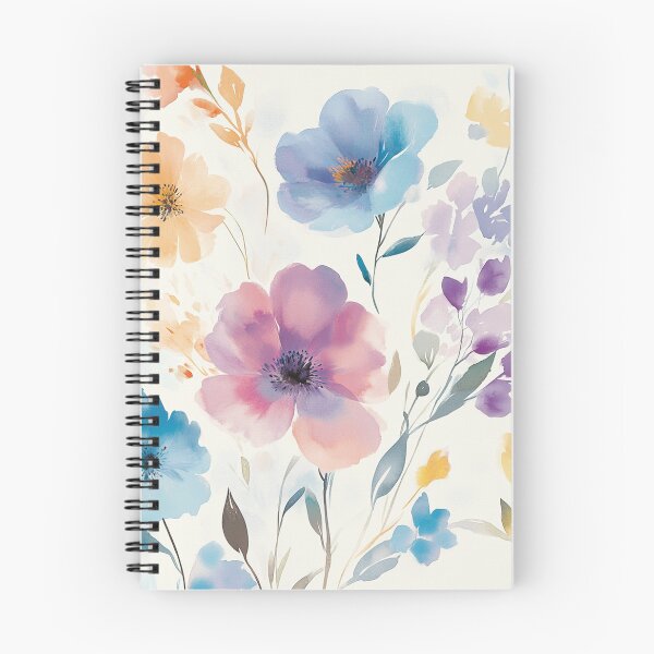 Item preview, Watercolor Blooms: Floral Harmony designed and sold by Suzana Djordjevic.