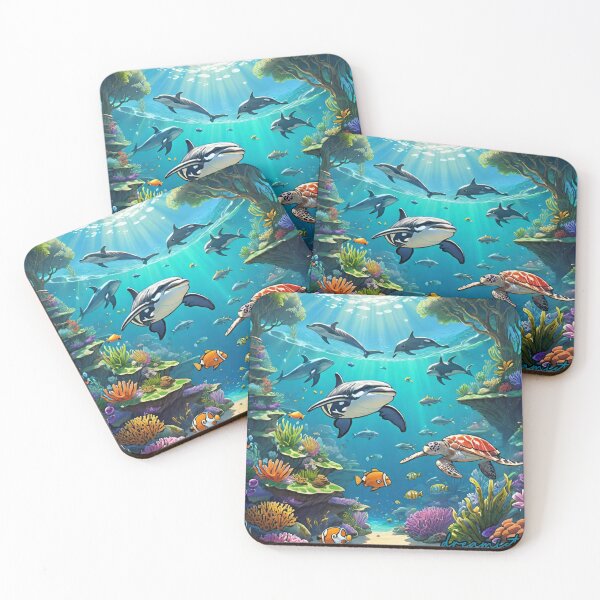 Aperçu de l'œuvre La vie marine créée et vendue par DreamistStore.