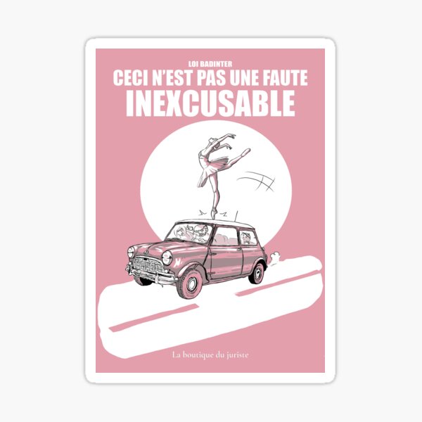 Badinter Sticker