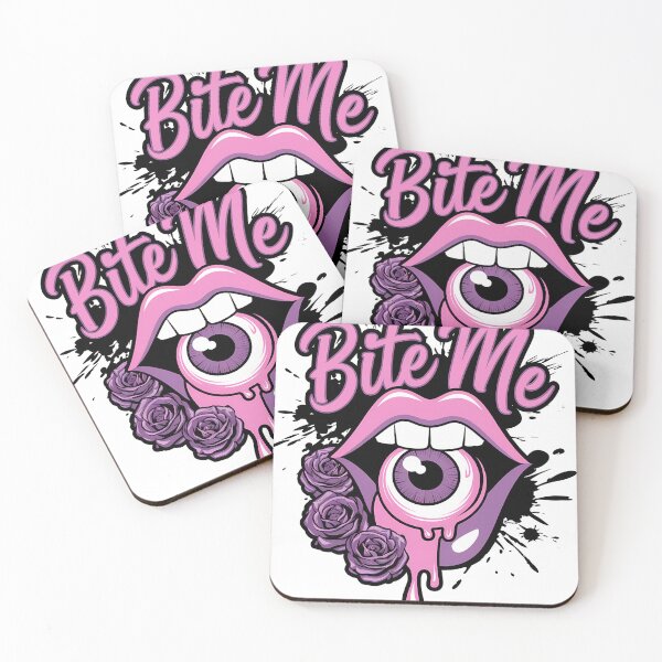 Item preview, Bite me designed and sold by CraftyPrintShop.