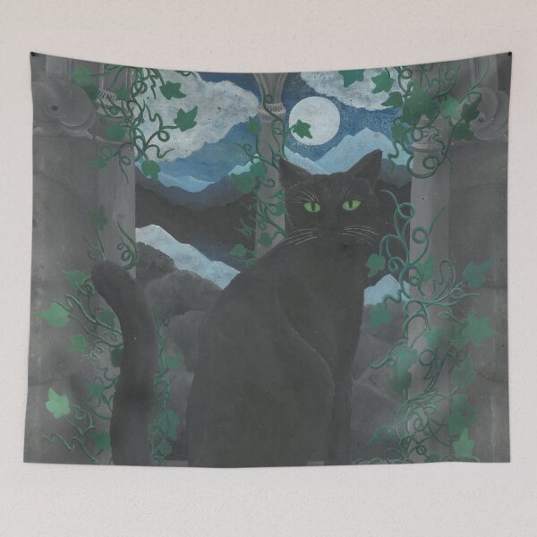 Item preview, The black Cat designed and sold by DelphineRibatto.