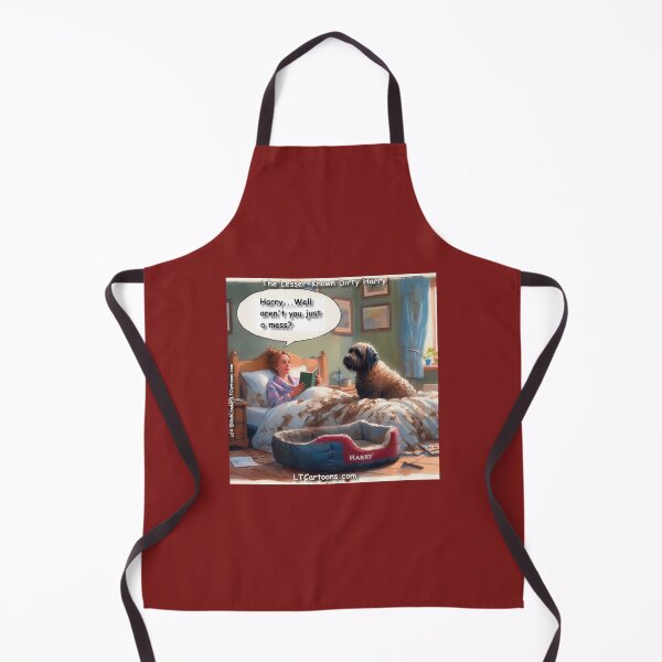 Item preview, A Canine Dirty Harry (And On The Bed) designed and sold by Rick London Gifts.