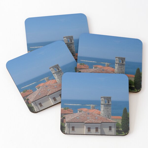 Item preview, Franciscan Church Tower, Porec & The Adriatic Sea designed and sold by wiggyofipswich.