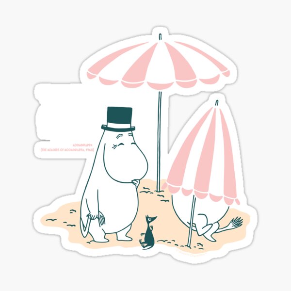 Item preview, Moomin Found My Friend The Memoirs Of Moominpappa Quote designed and sold by MoominStore.