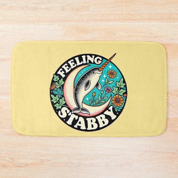Item preview, Feeling Stabby Narwhal designed and sold by FrictionMaxxing.