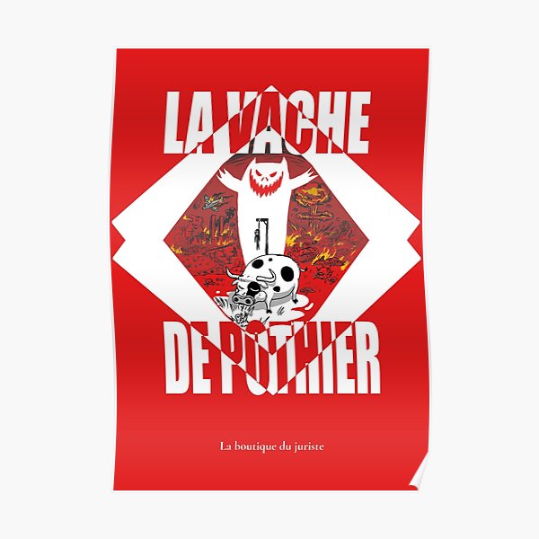 La vache de Pothier Poster