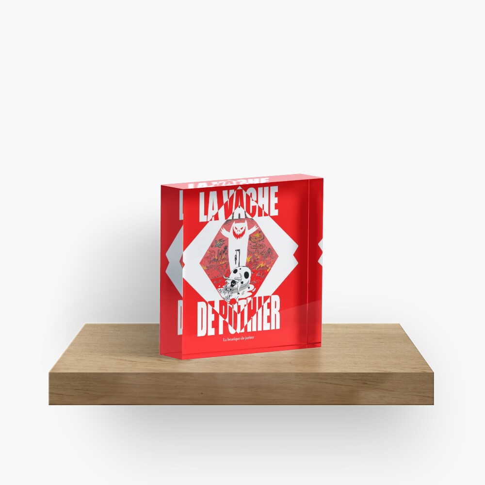 Bloc acrylique « La vache de Pothier»