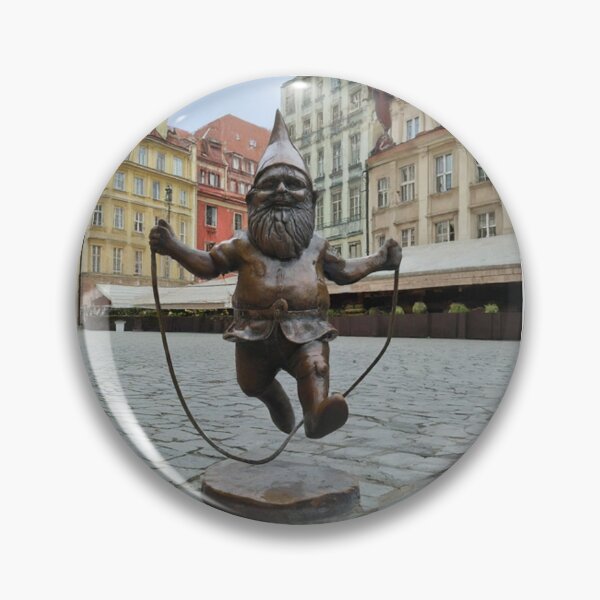 Item preview, Thinking of Wroclaw - Gnome Jumping Rope designed and sold by Purrfecta.