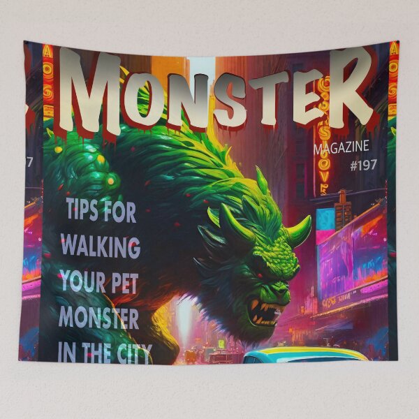 Item preview, Monster Magazine 197 designed and sold by MatrixTattoo.