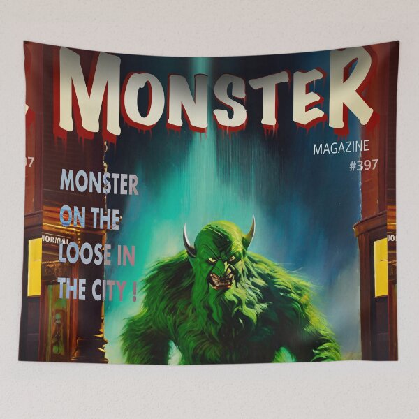 Item preview, Monster Magazine 397 designed and sold by MatrixTattoo.