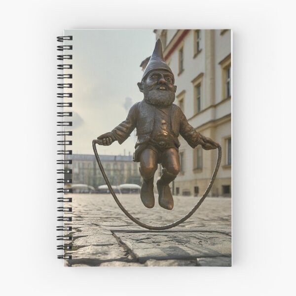 Item preview, Thinking of Wroclaw - Gnome Jumping Rope II designed and sold by Purrfecta.