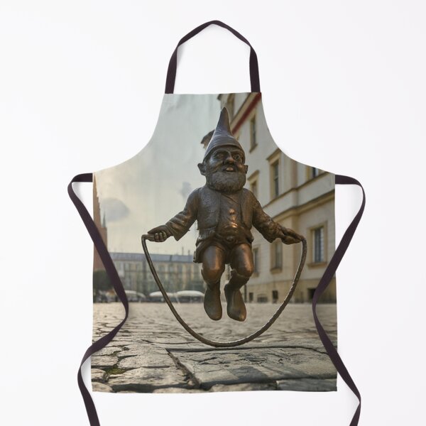 Item preview, Thinking of Wroclaw - Gnome Jumping Rope II designed and sold by Purrfecta.