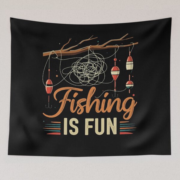 Item preview, Fishing Is Fun designed and sold by studiopekepeke.