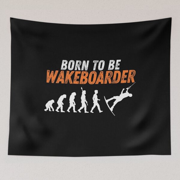 Item preview, Born to be Wakeboarder designed and sold by Barrelofficiel.