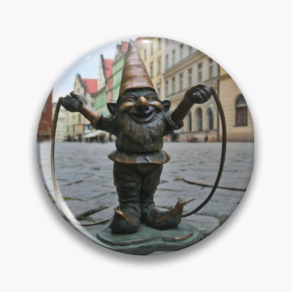 Item preview, Thinking of Wroclaw - Gnome With Jump Rope designed and sold by Purrfecta.