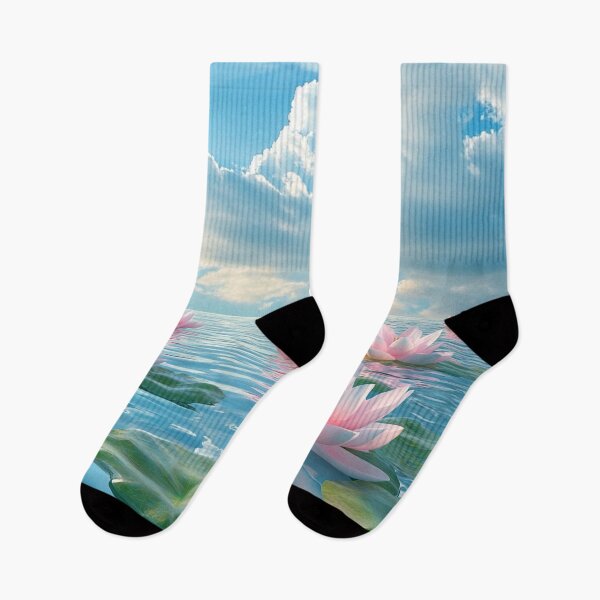 Item preview, Lotus Dream: Tranquil Waterscape designed and sold by Suzana Djordjevic.