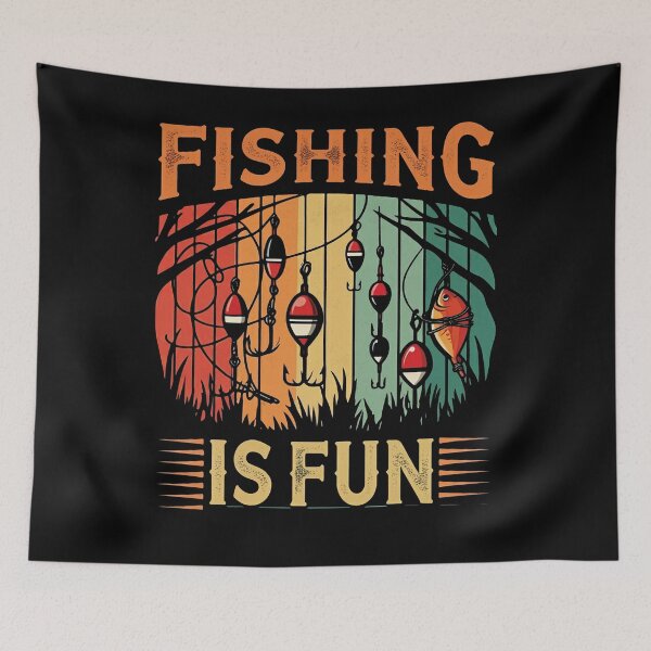 Item preview,  Fishing Is Fun designed and sold by studiopekepeke.