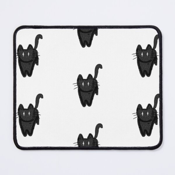 Item preview, Mysterious Black Cat with Sparkling eyes designed and sold by ChintaChatin.