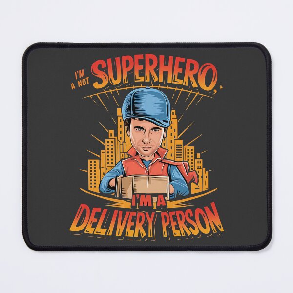 Item preview, Superhero Delivery Person designed and sold by Shalinistudio.